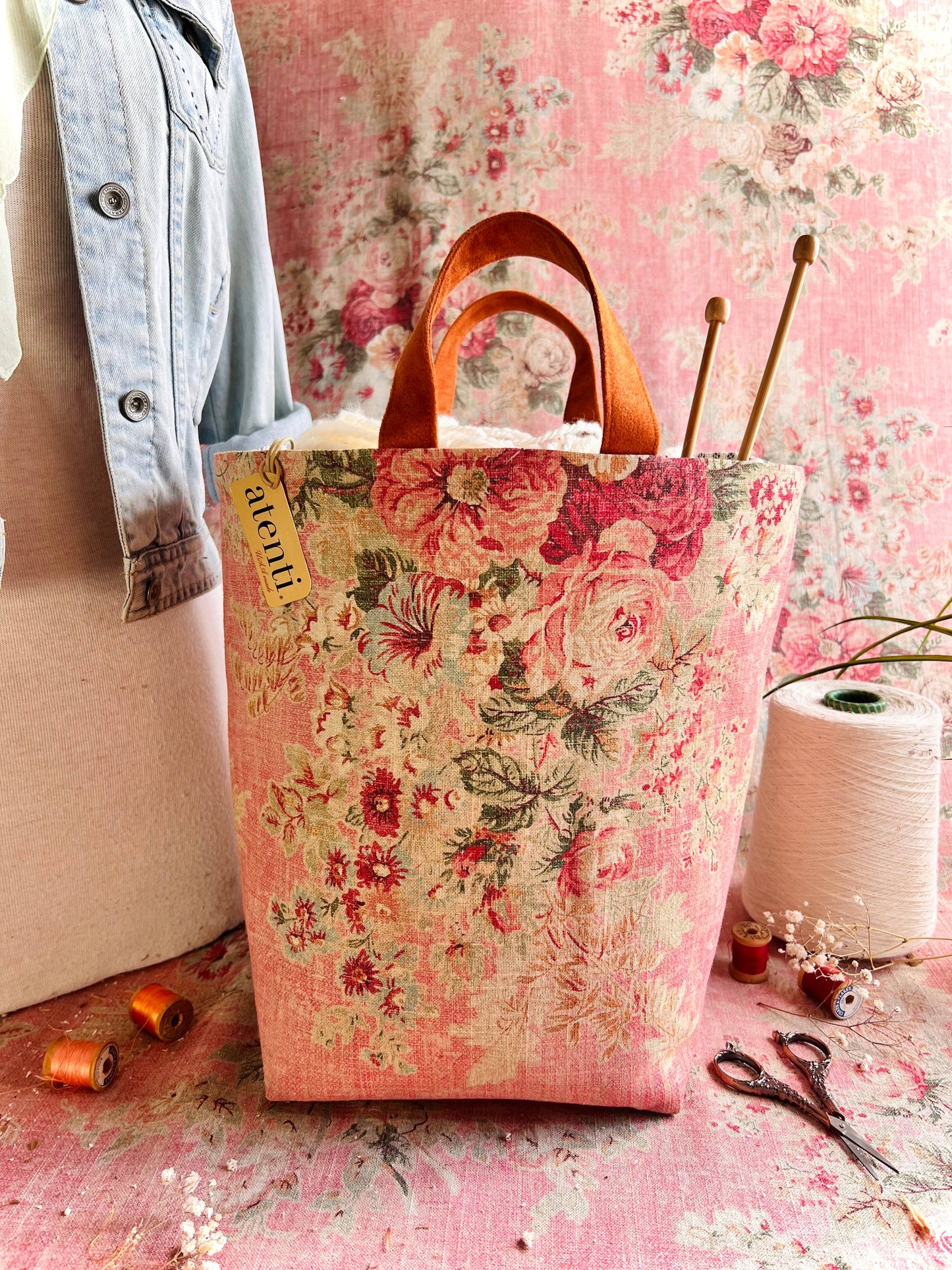 Rosewood Hope Basket Project Bag