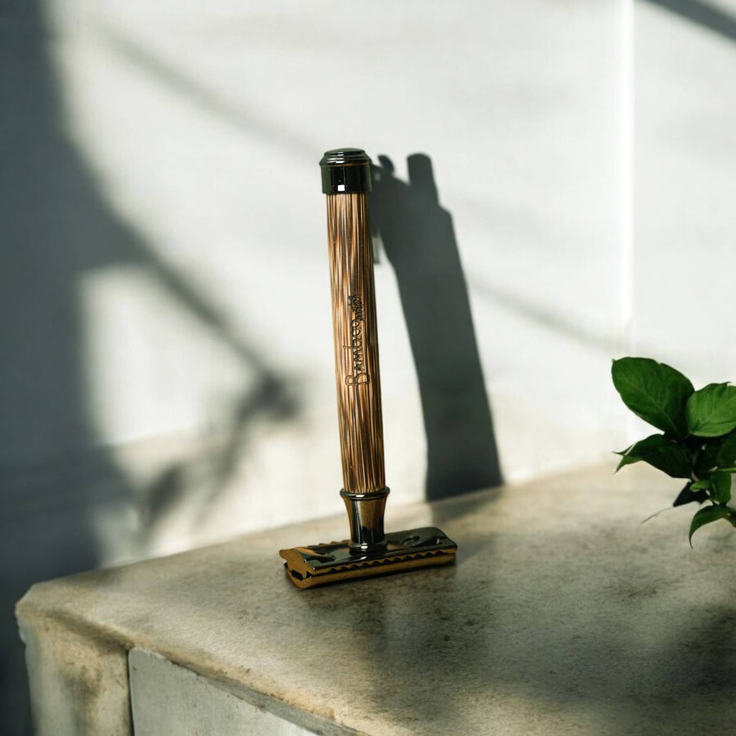 Bamboo Stainless Steel Safety Razor