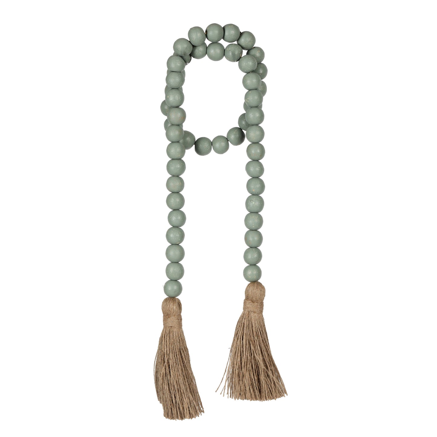 Sea Green Wooden Beads Garland