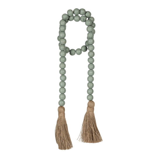Sea Green Wooden Beads Garland