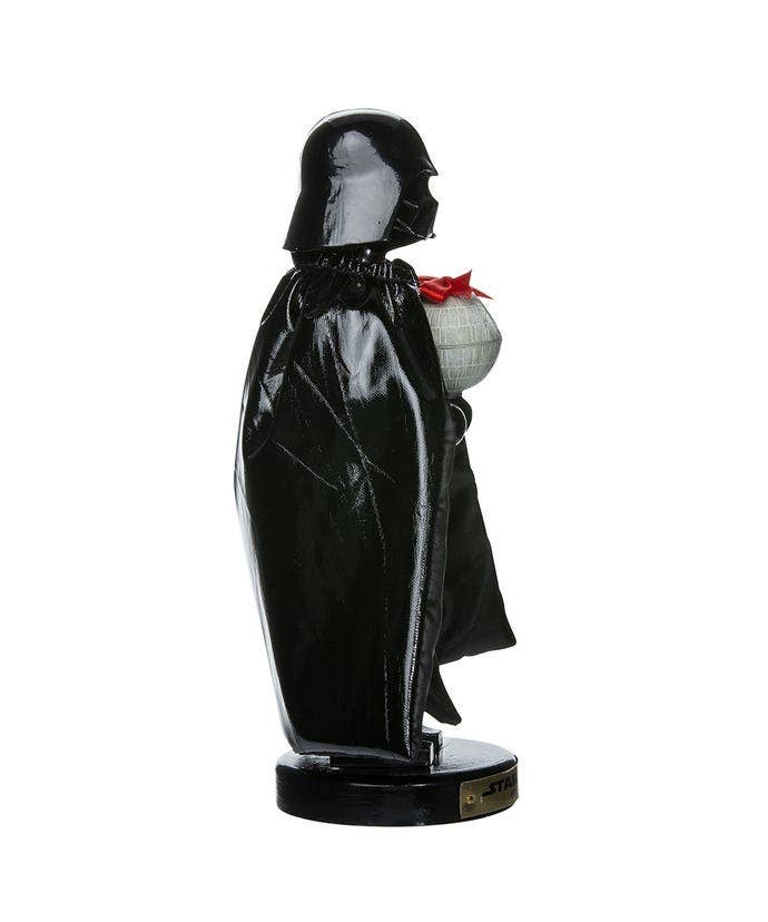 10"DARTH VADER W/DEATH STAR NUTCRACKER