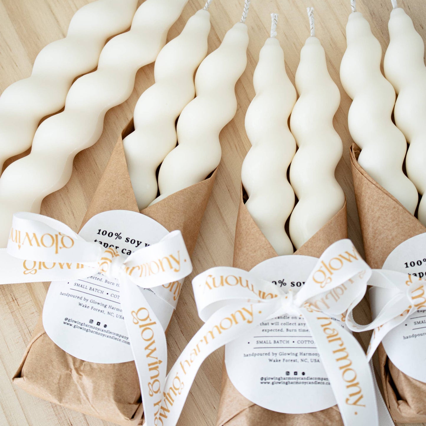 Twisted Taper Candles