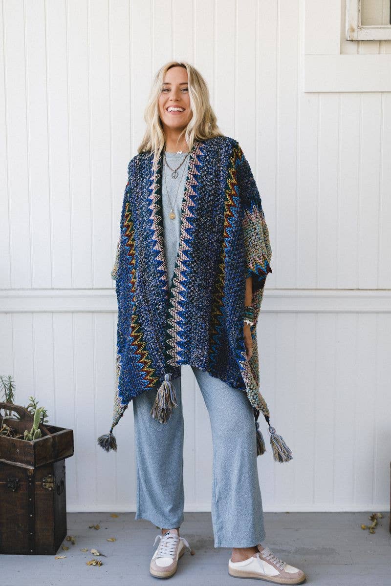Desert Dreams Crochet Ruana