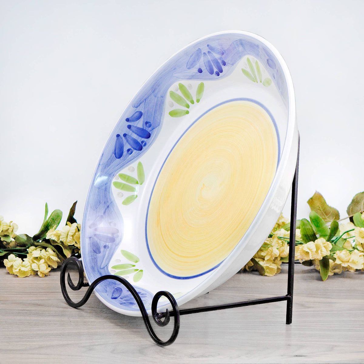 Wrought Iron Bowl Stand