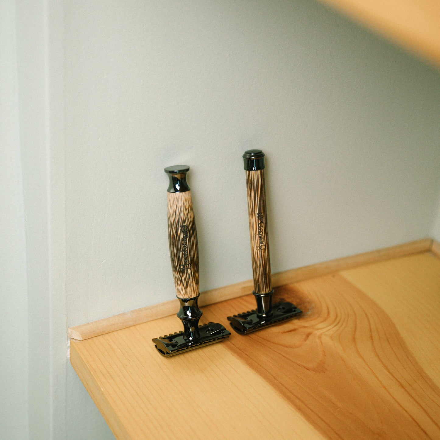 Bamboo Stainless Steel Safety Razor