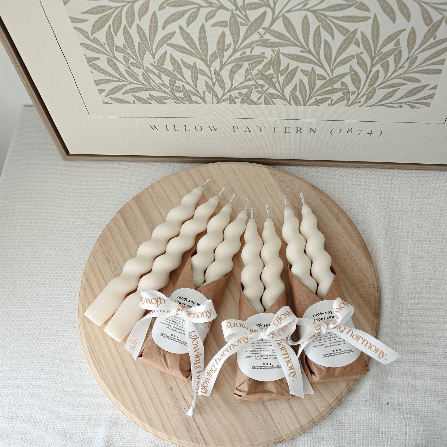 Twisted Taper Candles
