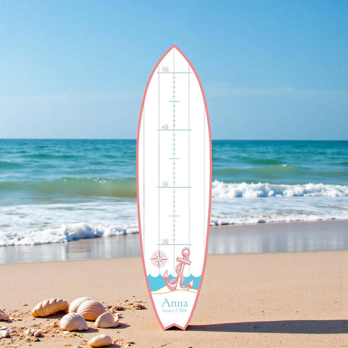 Surfboard Growth Chart