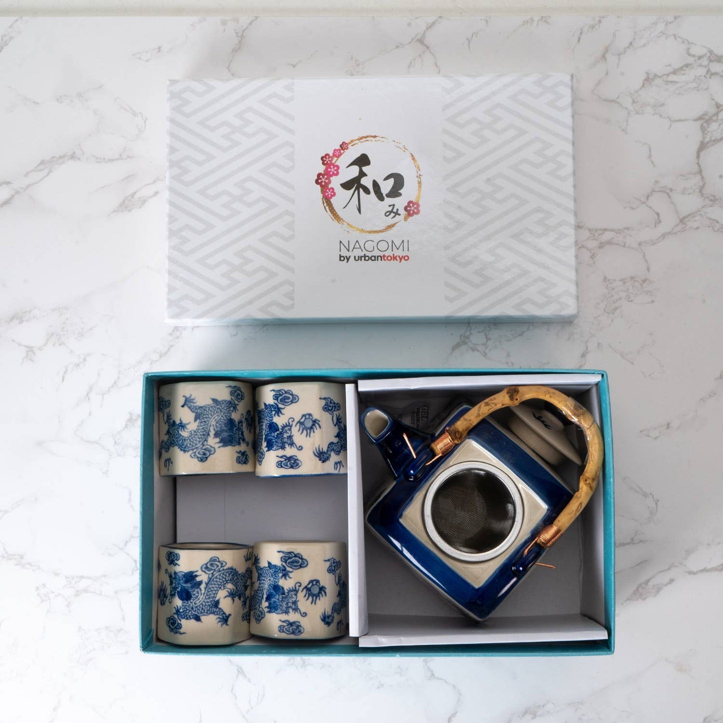 Oriental Dragon Tea Set
