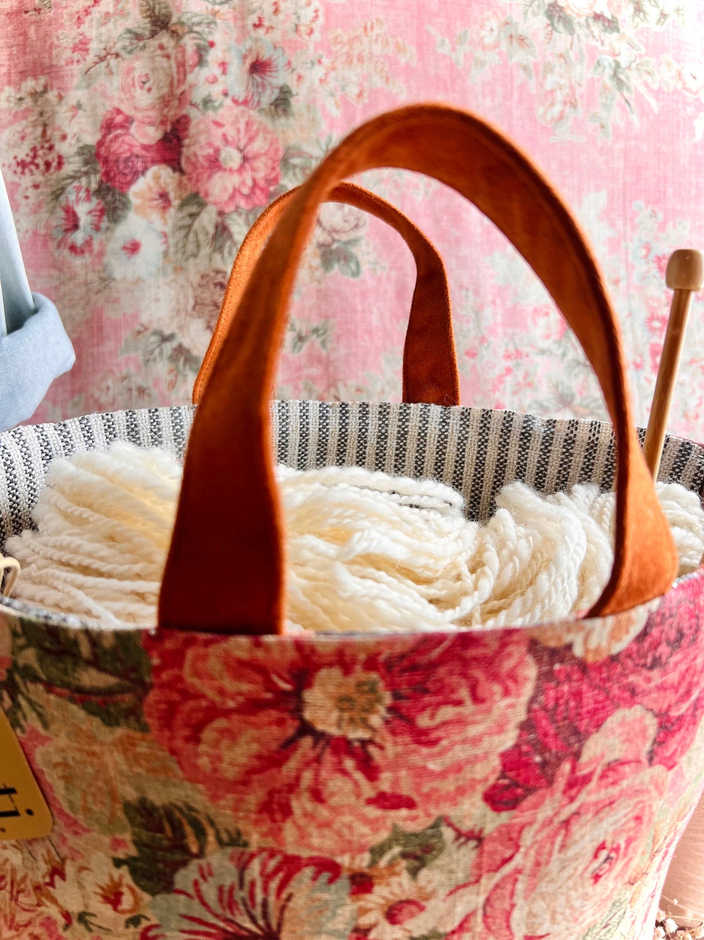 Rosewood Hope Basket Project Bag