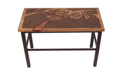 Pine Branch Scene Bench