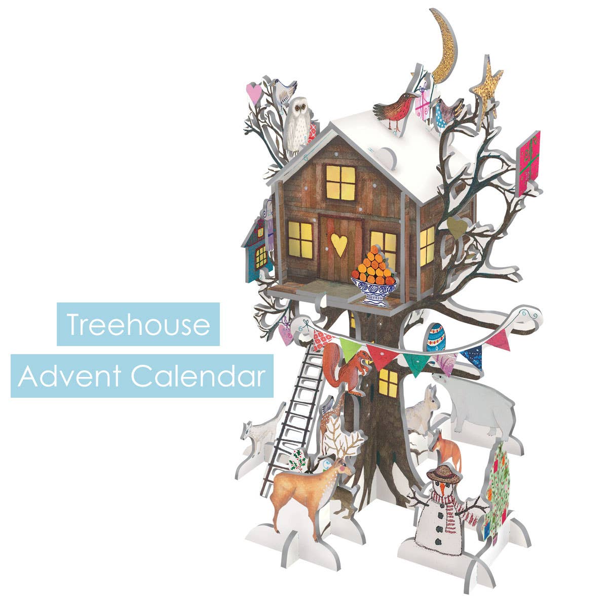 Christmas Treehouse Pop & Slot 3D Advent
