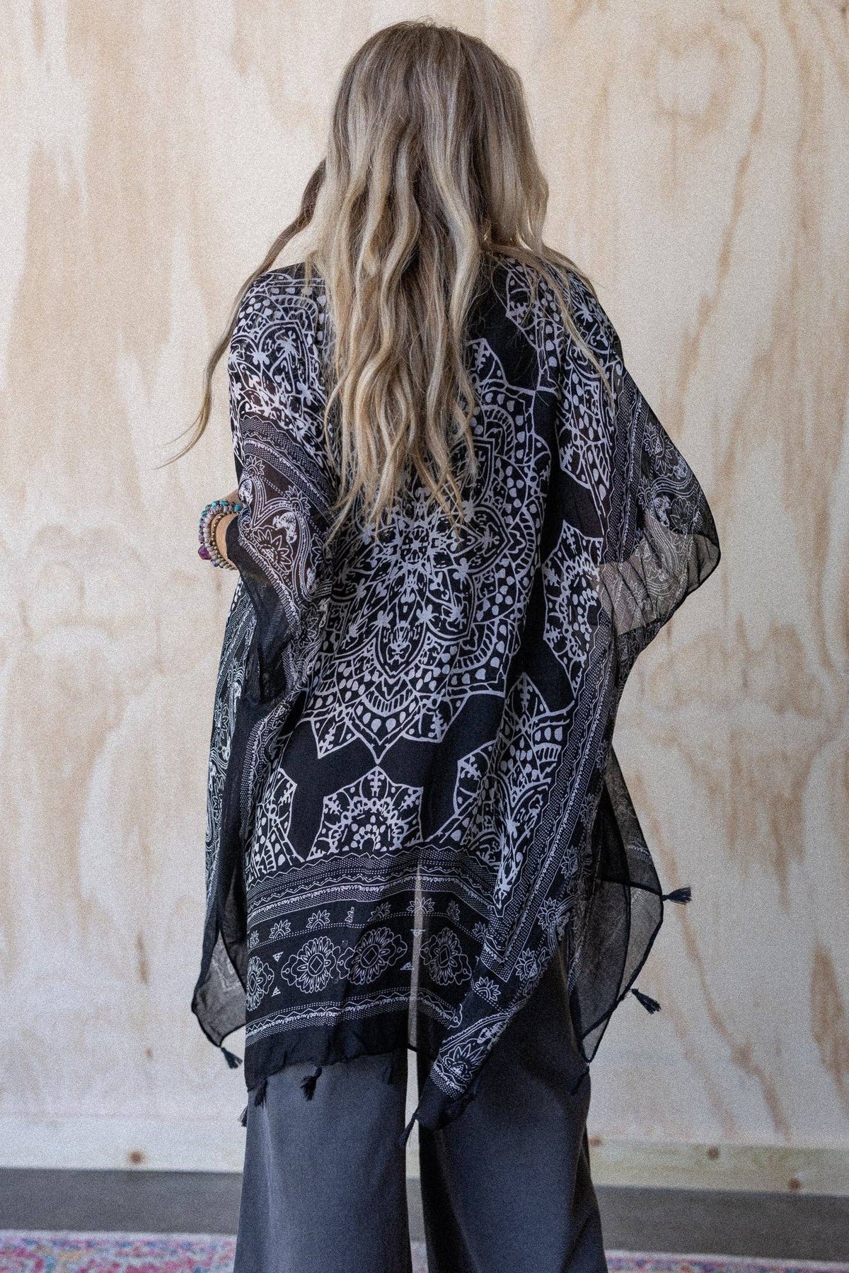 Mandala Tassel Kimono