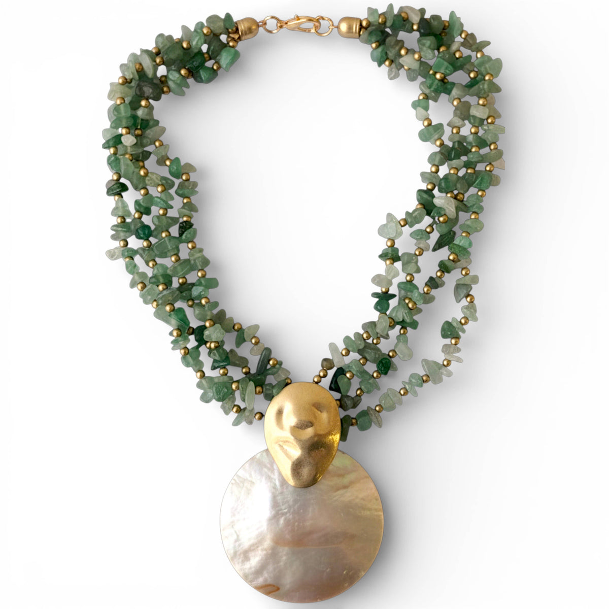 Mother of Pearl Shell Necklace