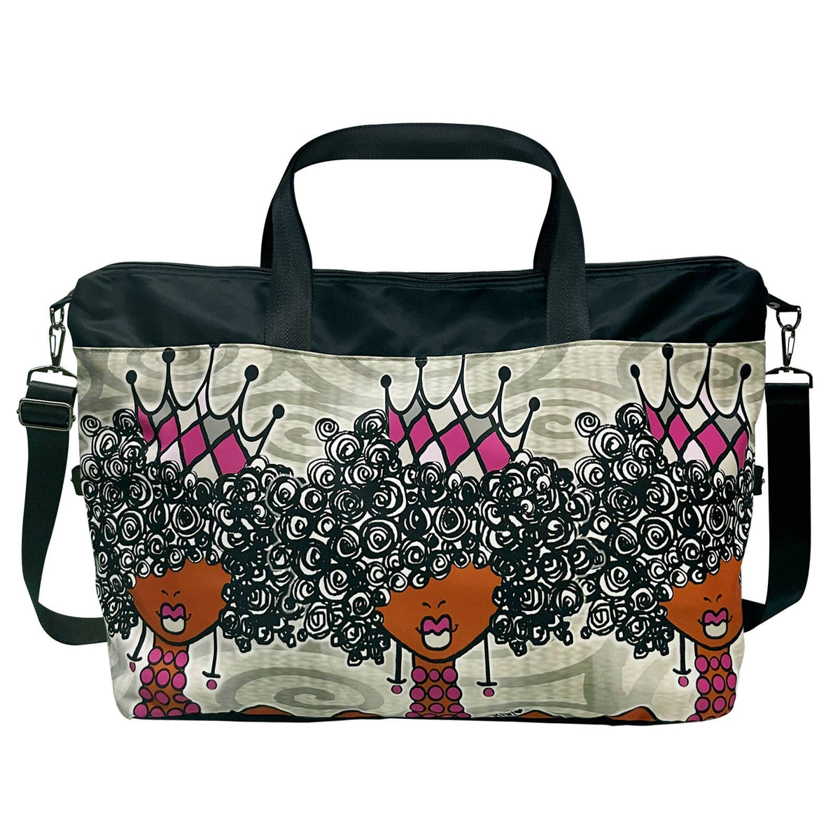 Travel Gym Bag Crown & Curls