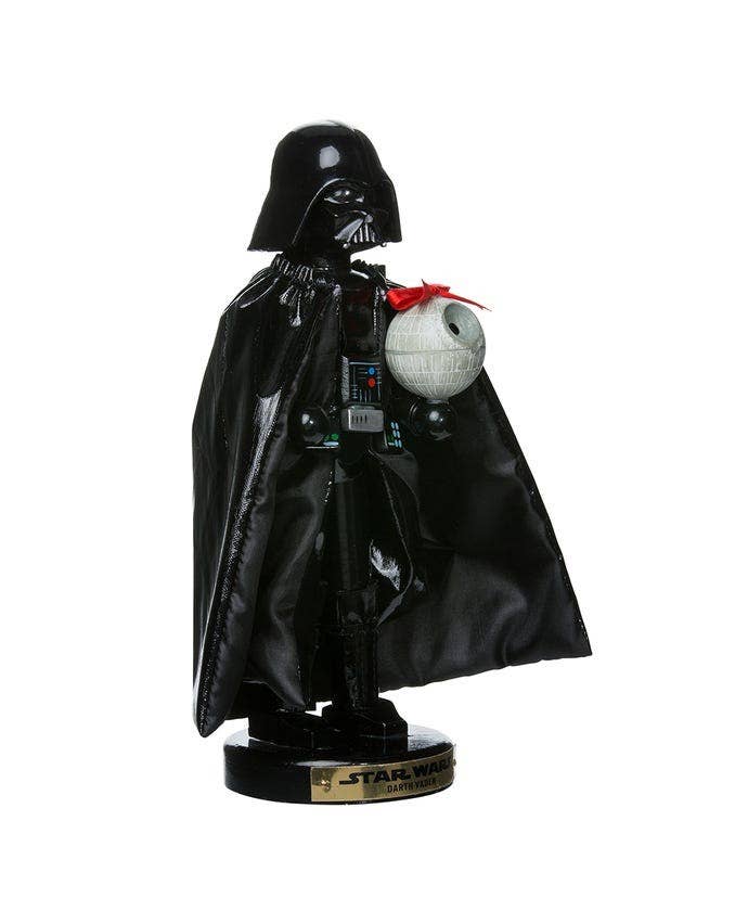 10"DARTH VADER W/DEATH STAR NUTCRACKER