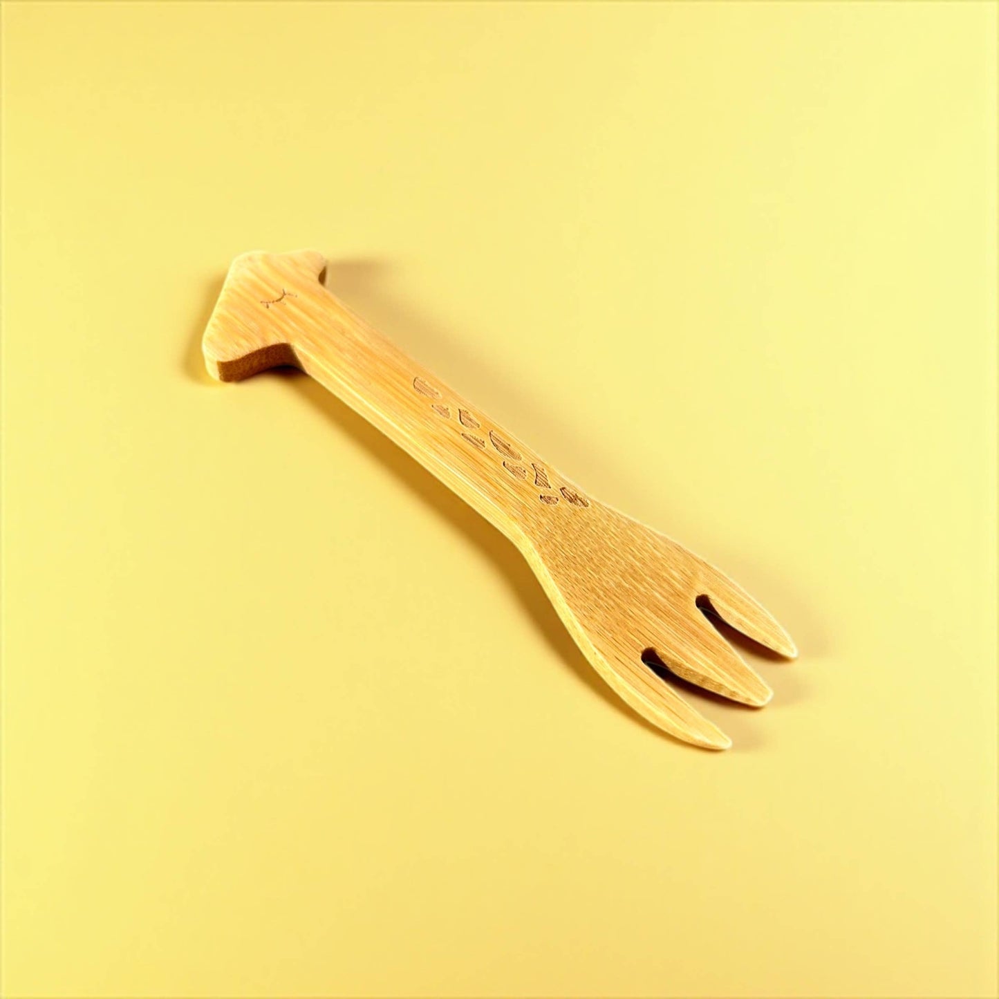 Bamboo Animal Kids & Toddler Utensils