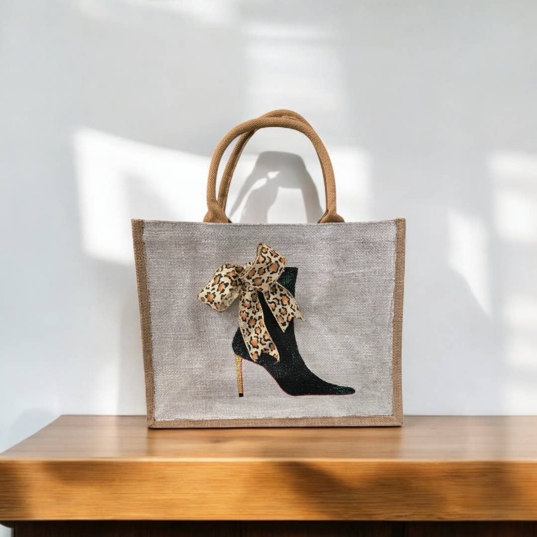 Red Bottom Booties Tote Bag