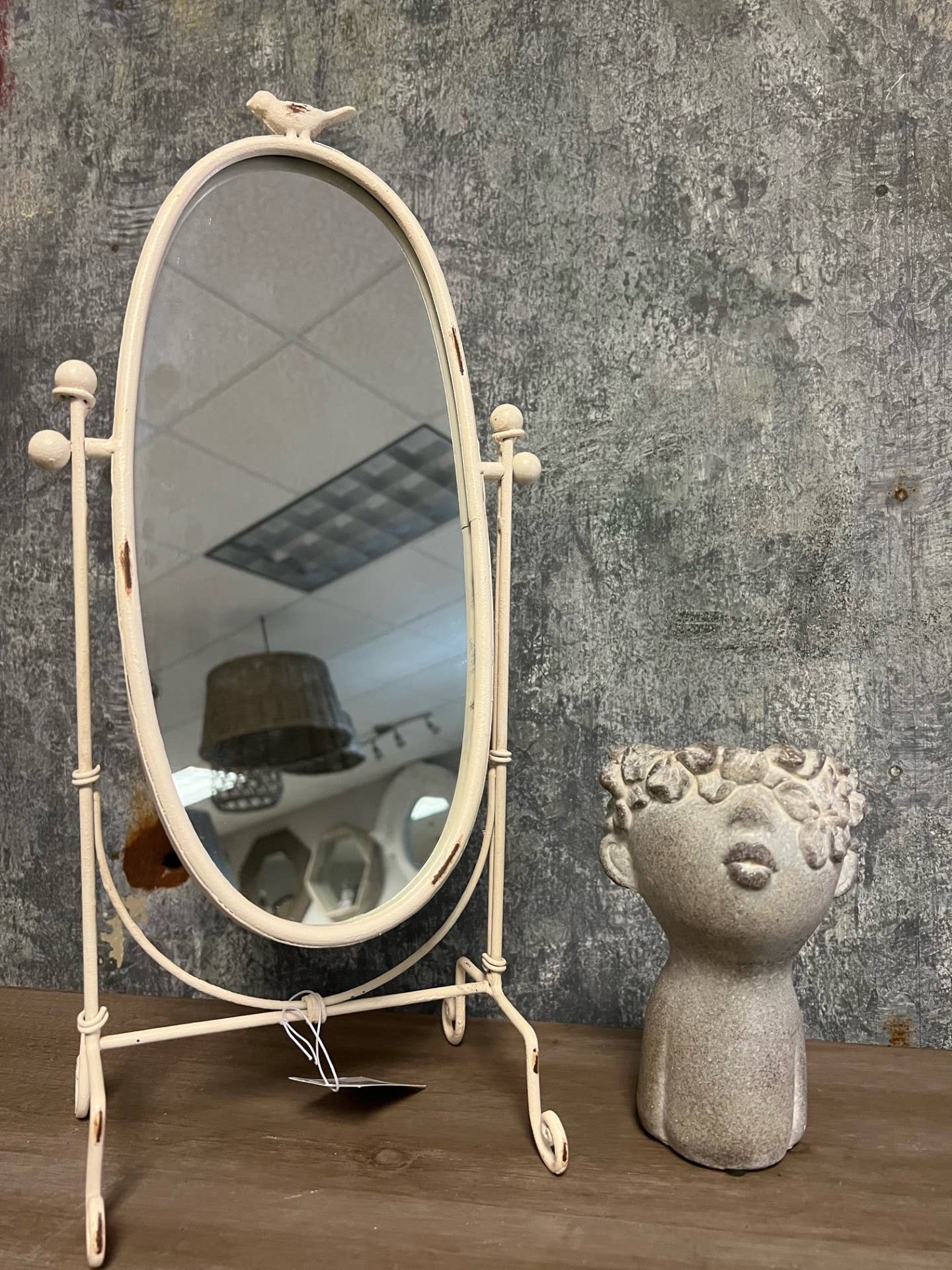 Vintage Table Top Swing Mirror