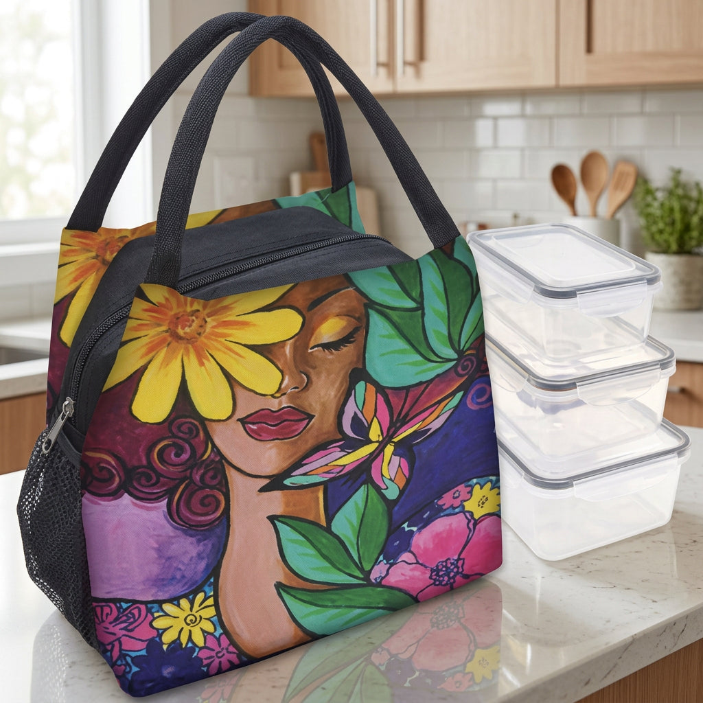 Garden Spirit Lunch Bag Set with Box Containers