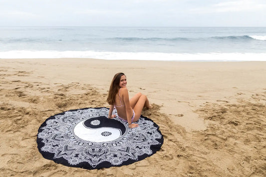 Mandala tapestry blanket