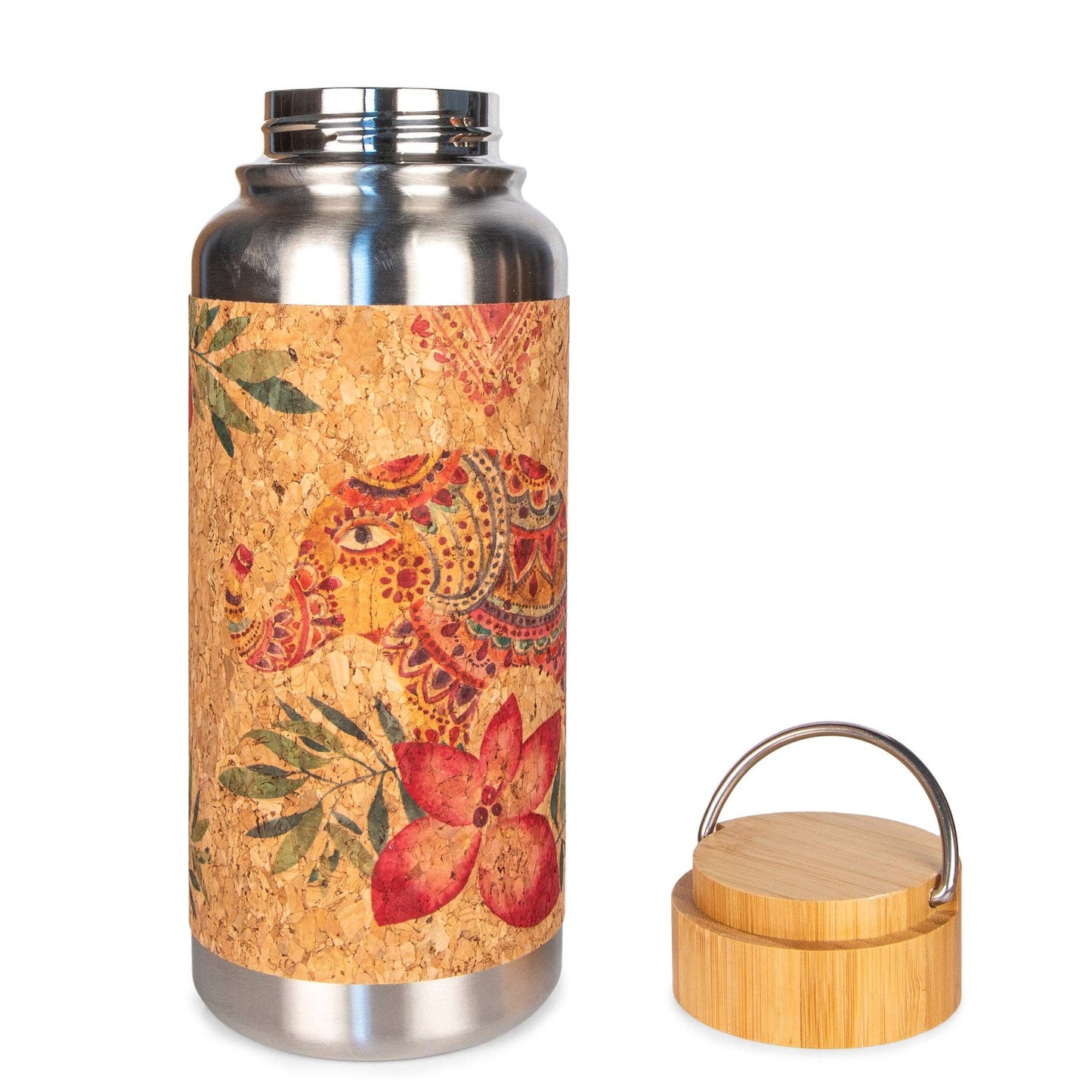 Water bottle 32oz cork
