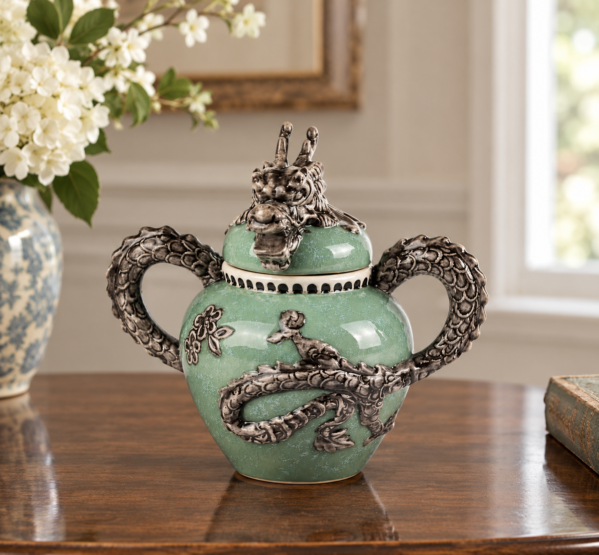 Green Dragon Tea Set Collection