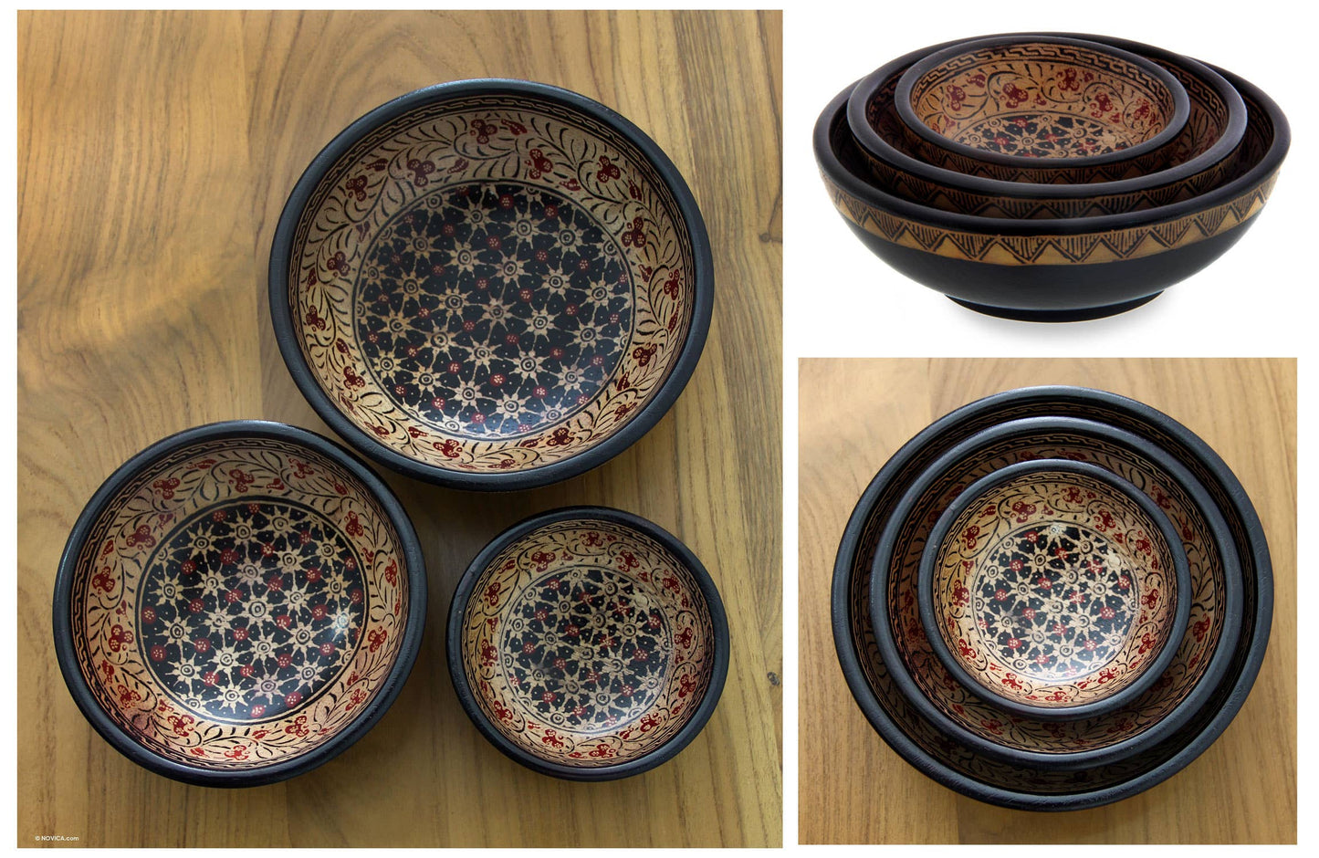 Handmade Jasmine Bud Batik Centerpiece