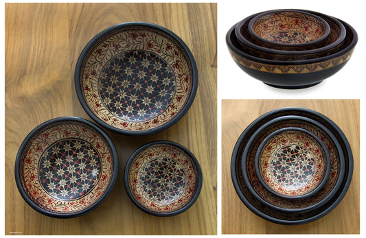 Handmade Jasmine Bud Batik Centerpiece