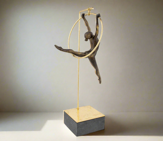 Gymnast Girl Sculpture