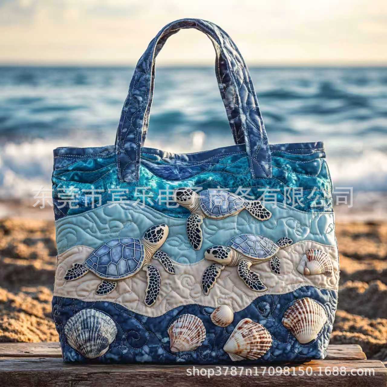 Canvas Print Tote Shoulder Bag