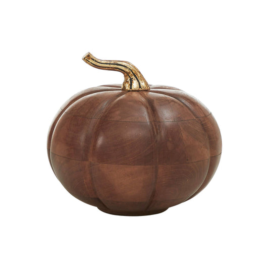 Chestnut Mango Wood Pumpkin