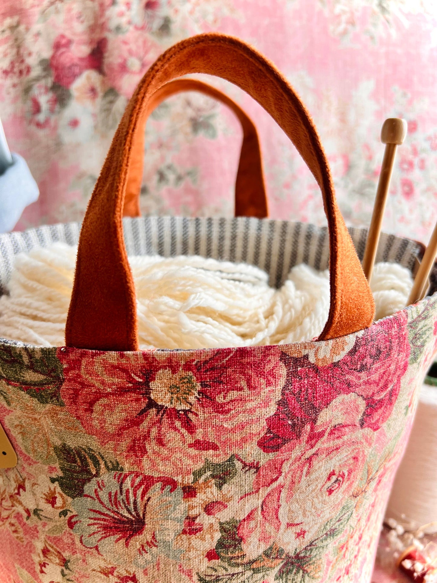 Rosewood Hope Basket Project Bag