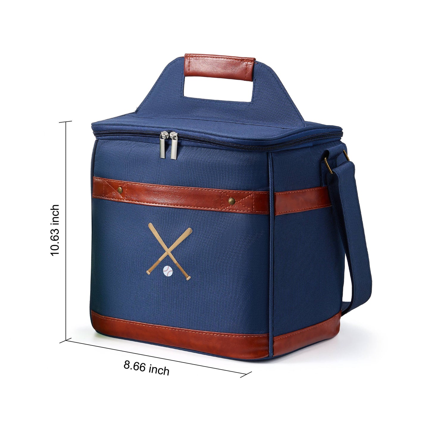 Baseball Soft-Sided Drinks Cooler Bag