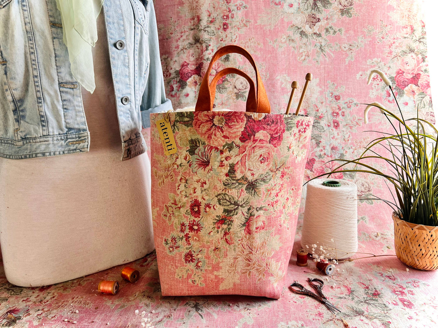 Rosewood Hope Basket Project Bag