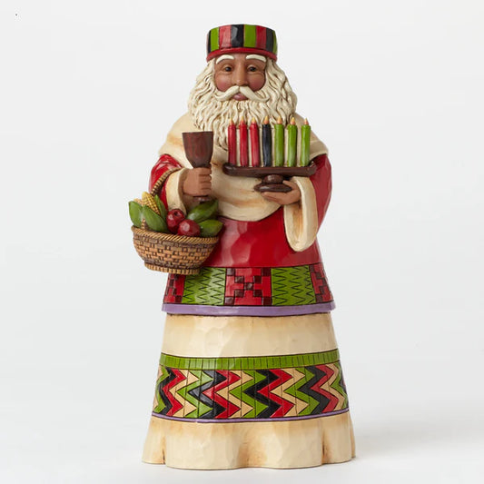 African Santa Figurine