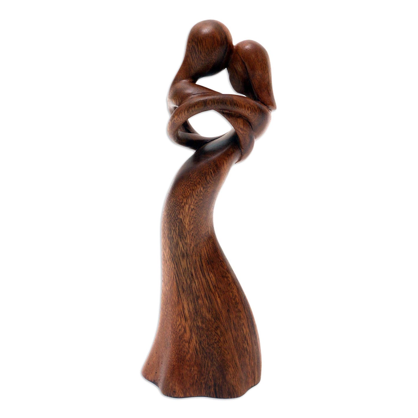 Touch My Heart Wood Statuette