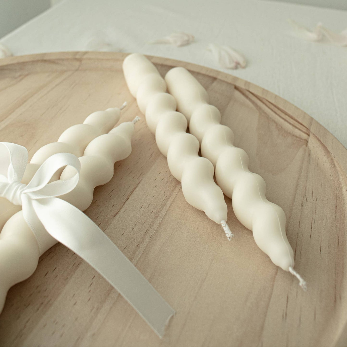 Twisted Taper Candles