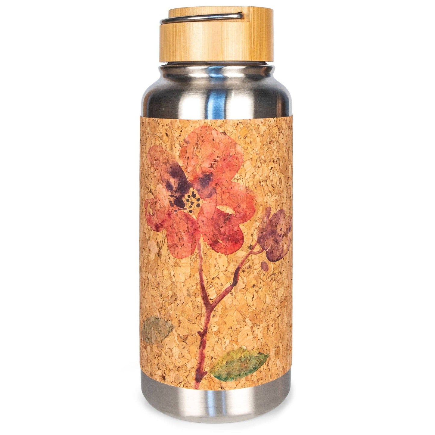 Water bottle 32oz cork