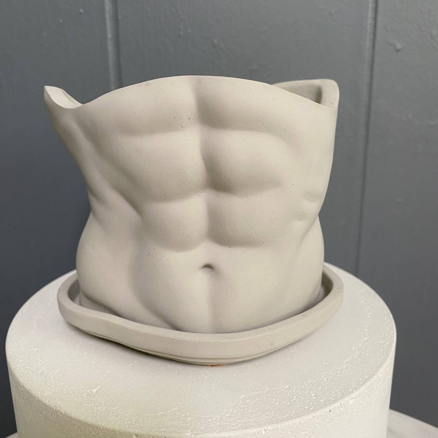 SIXPOT - Men Body Pot | Concrete Man Torso | Men Planter