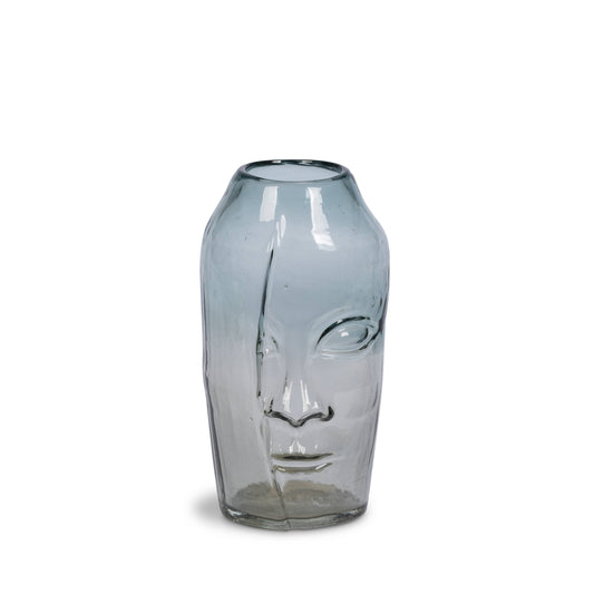 Clear Face Glass Vase