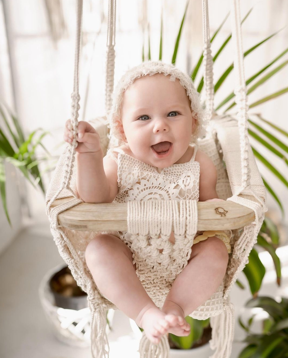 Baby Macrame Swing