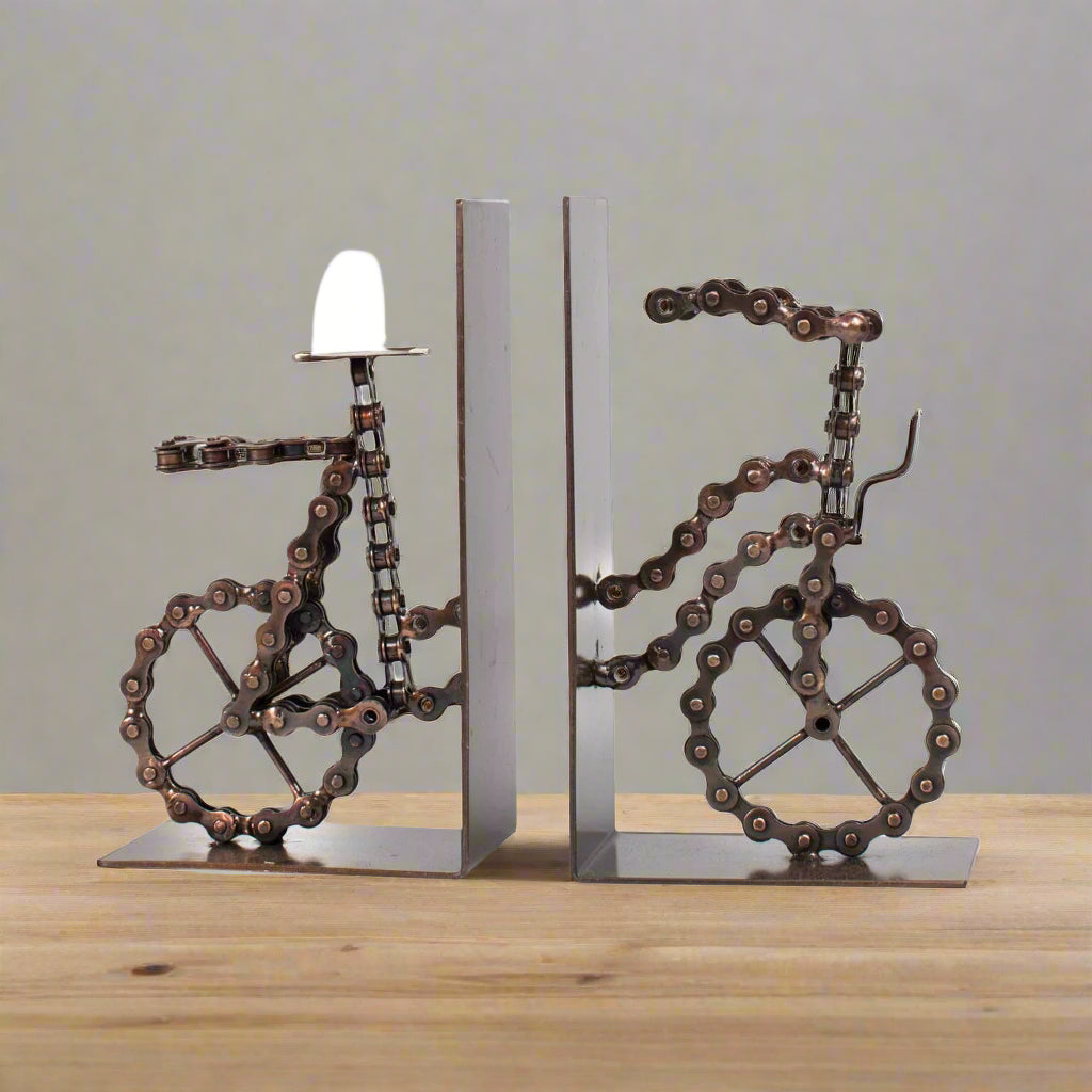 Bicycle Chain Bookends