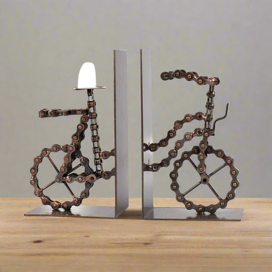 Bicycle Chain Bookends
