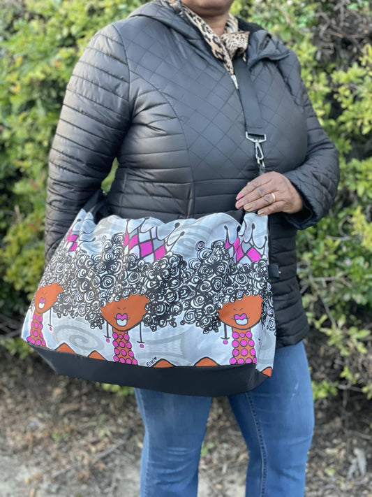 Travel Gym Bag Crown & Curls