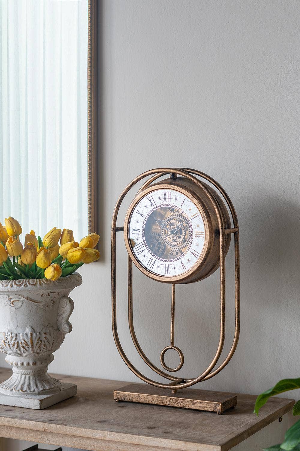 Table Gear Clock