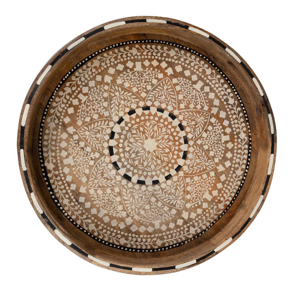Mango Mandala Serving Tray