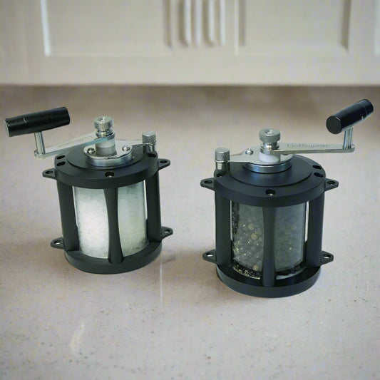 Sea Reel Salt & Pepper Mills