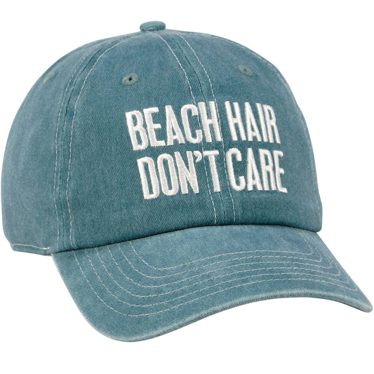 Beach Hair Don't Care Baseball Cap