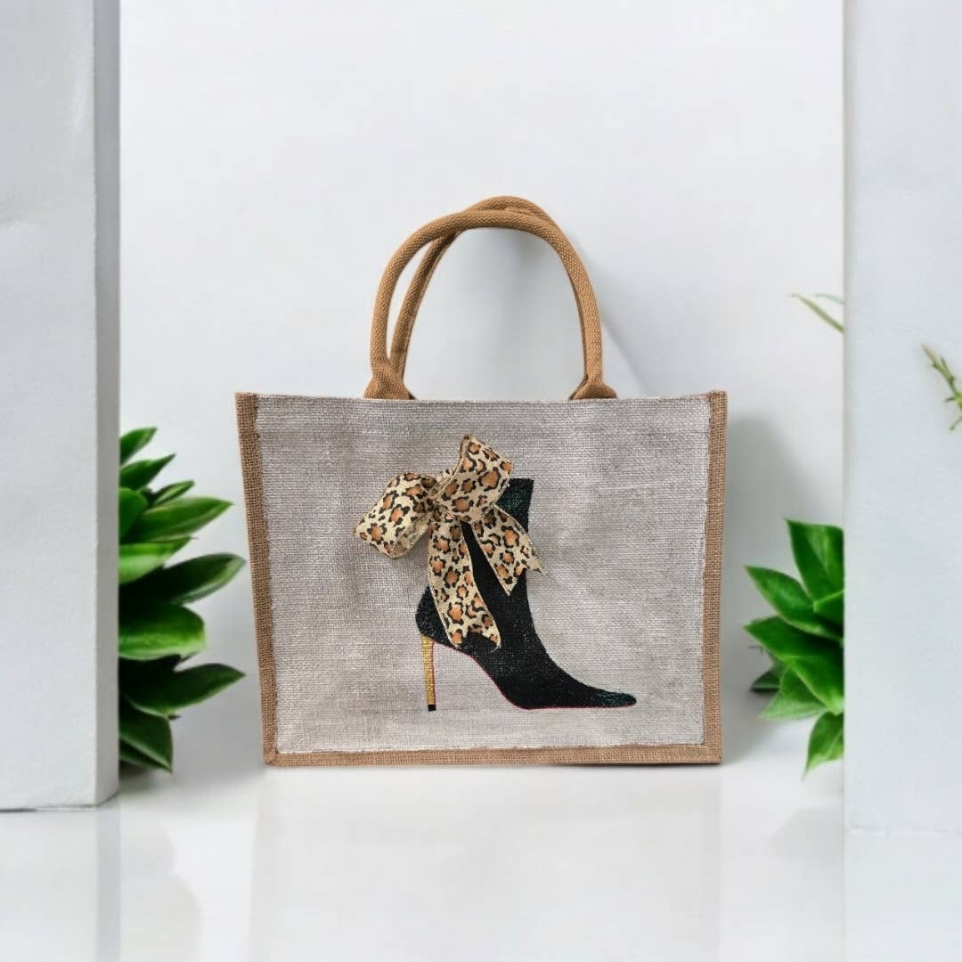 Red Bottom Booties Tote Bag