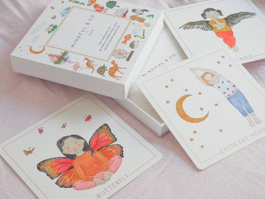 Yoga Flash Cards for Kids – Mindfulness & Movement Set